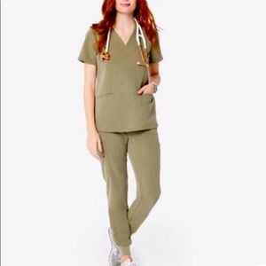 Heather Olive Scrubs